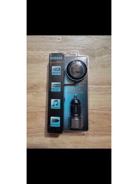 Himbox HB01 Bluetooth 4.0 Hands-Free Car Kit With Dual USB Adapter